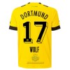 Maglia ufficiale BVB Borussia Dortmund Wolf 17 Casa 2022-23 per Uomo